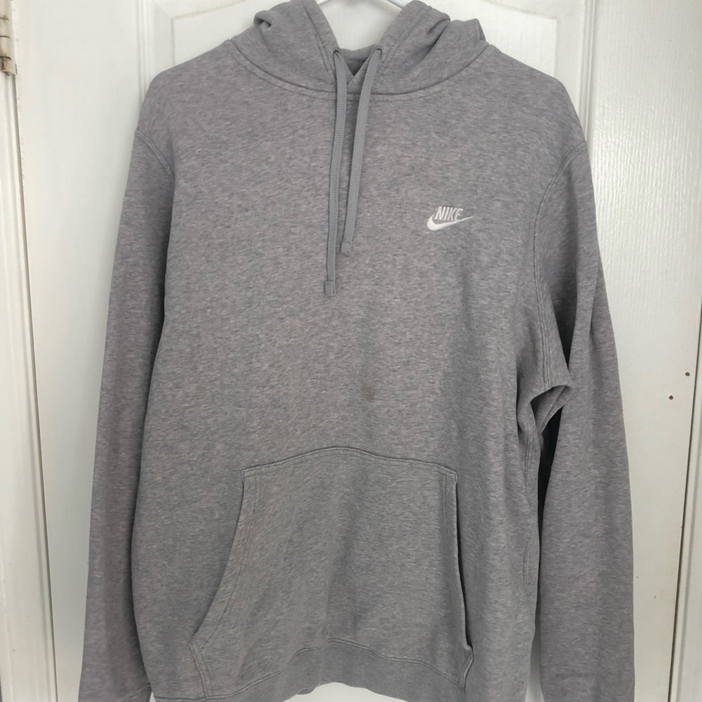 Nike Hoodie Grey Mens XL